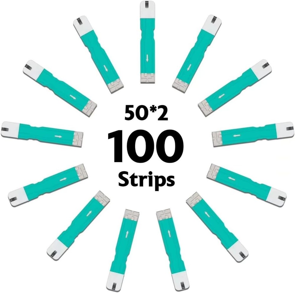Blood Glucose Test Strips, for Diabete Sugar Testing, 100 Count...