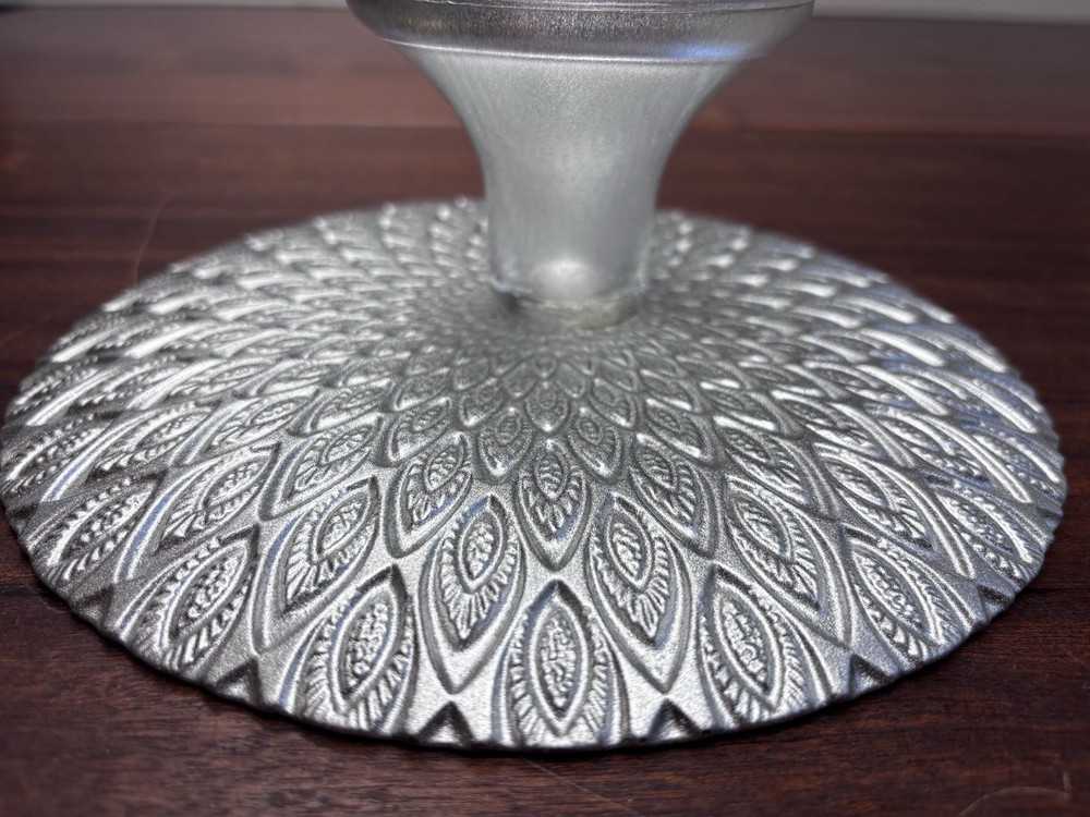 Beautiful Peacock Cake Stand 8.5”