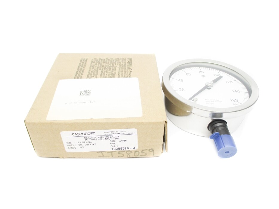 ASHCROFT 45-1009-S-04L-160# 160PSI NSMP