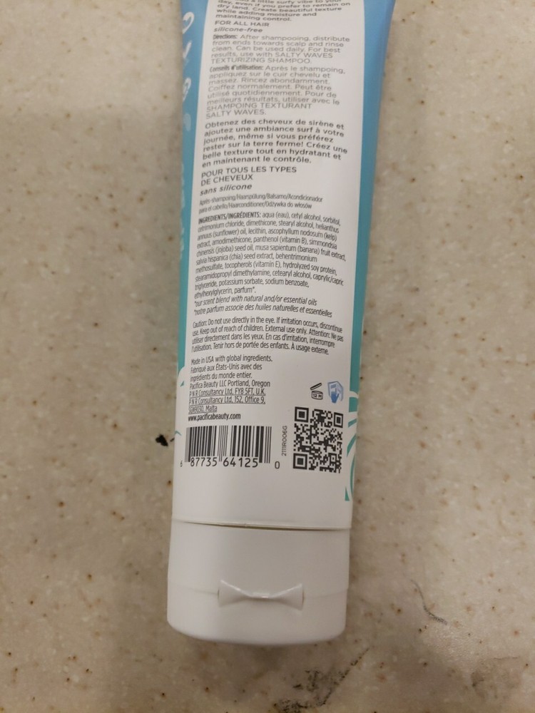 Pacifica Beauty Salty Waves Texturizing Cond 8oz