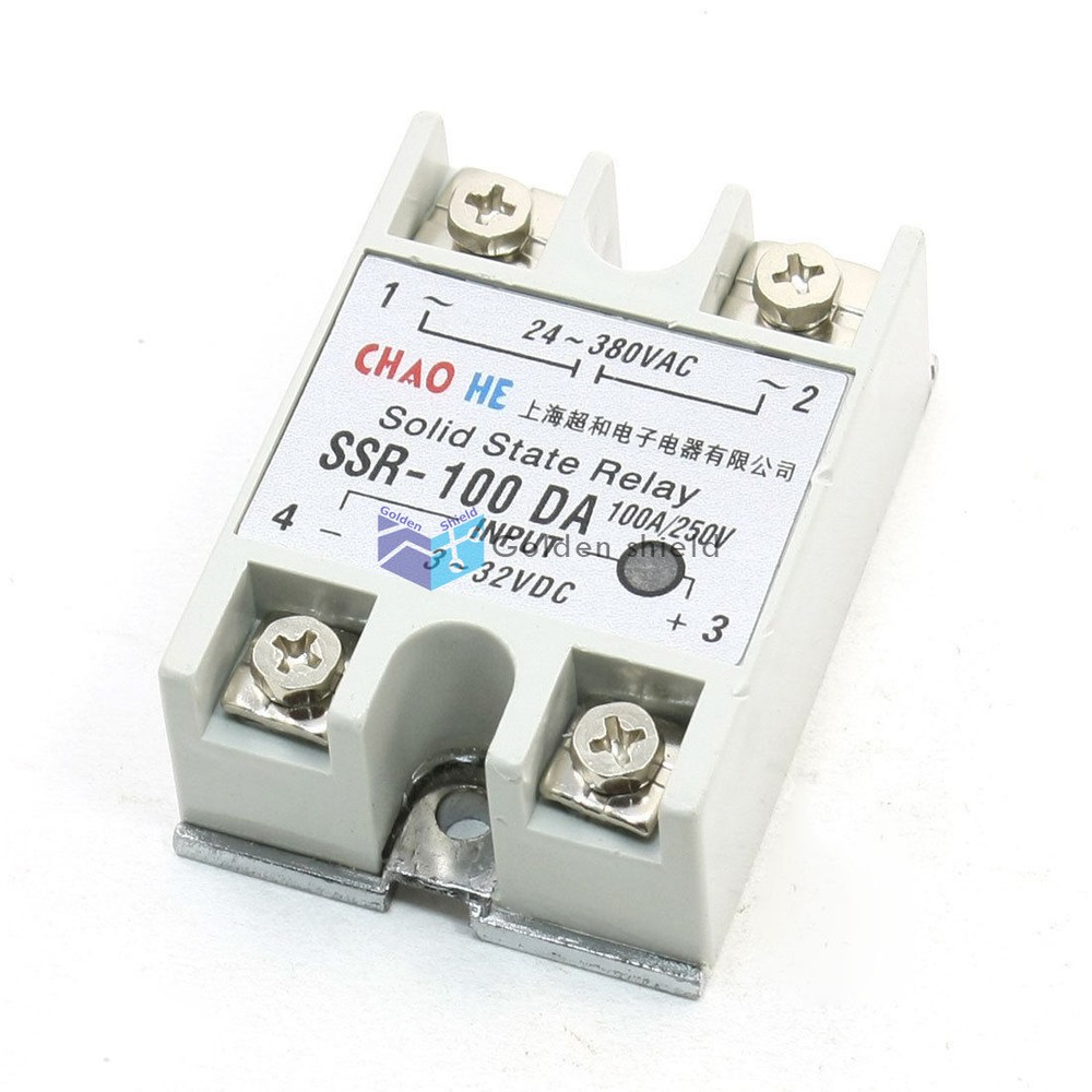 SSR-100 DA Single Phase DC to AC Solid State Relay AC 24-380V✦Kd