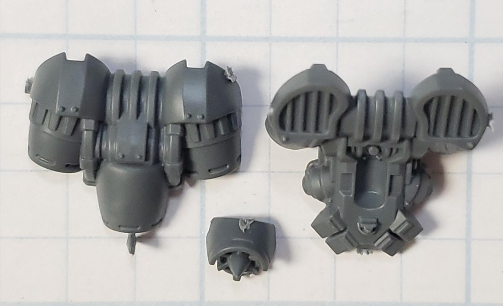 Warhammer 30K Space Marine Bits Mark 6 VI Assault Squad Warhawk Jump Pack