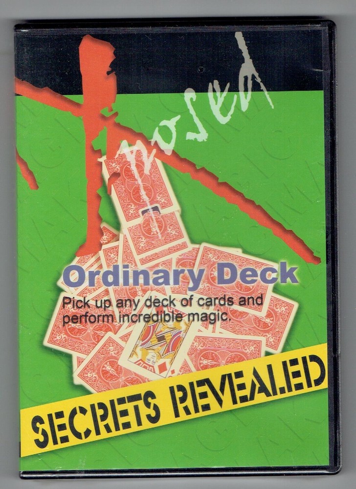 X-Posed Ordinary Deck Secrets Revealed by Mak Magic - New Magic DVD