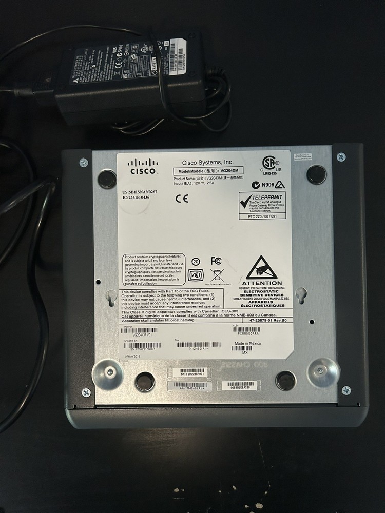 Cisco VG204XM Analog Voice Gateway