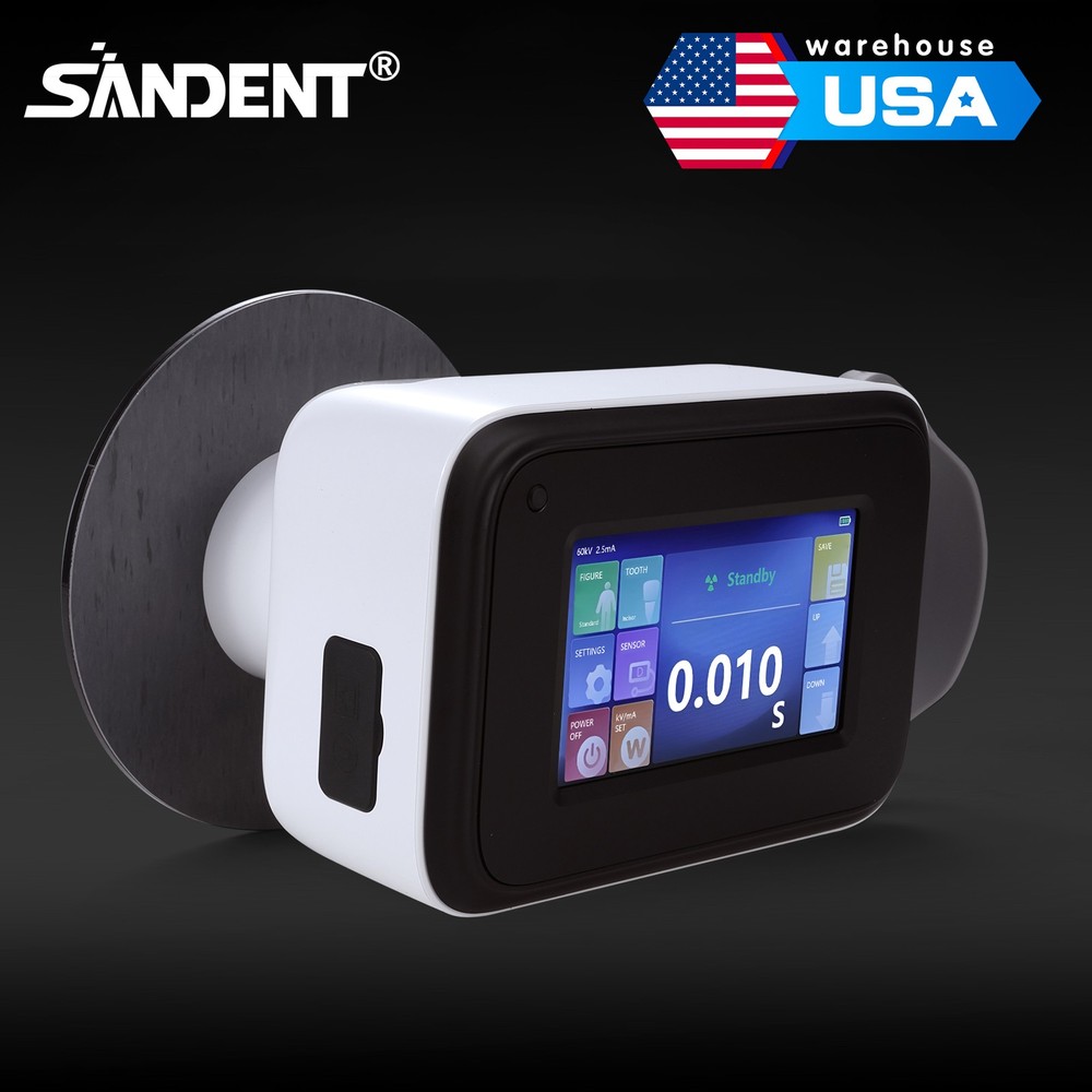 Portable Dental X Mobile Ray Machine Digital Unit High Frequency with Shield