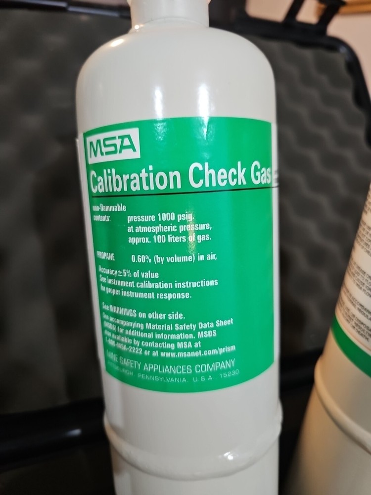 MSA Calibration Test Check Kit. Read Description Missing Items.