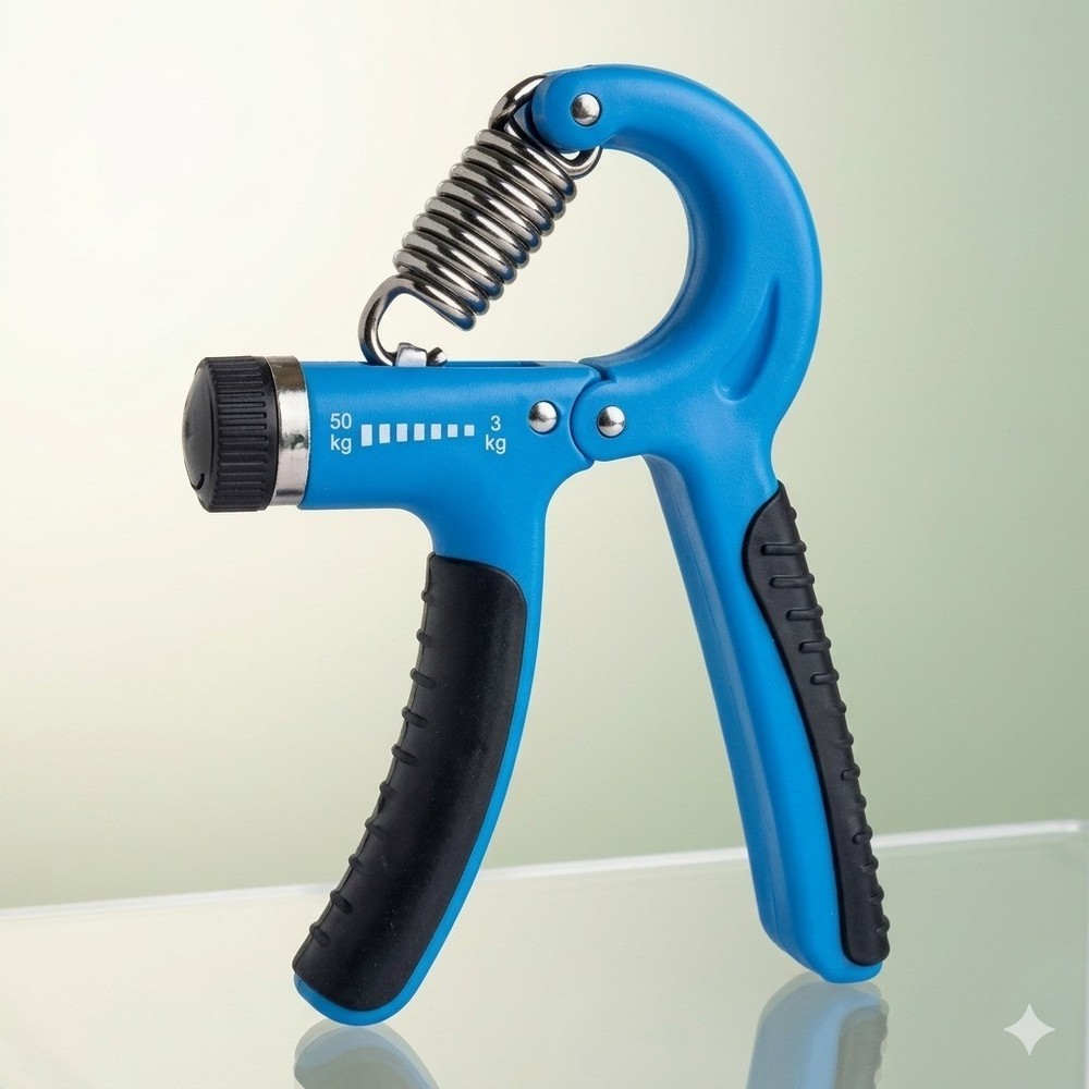Adjustable R-Type Hand Grip Exercise Countable Strength Exercise Strengthening P