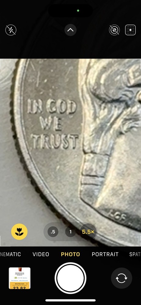 2024 - D Quarter Error: "In Cod We Trust" Patsy Takemoto Mink