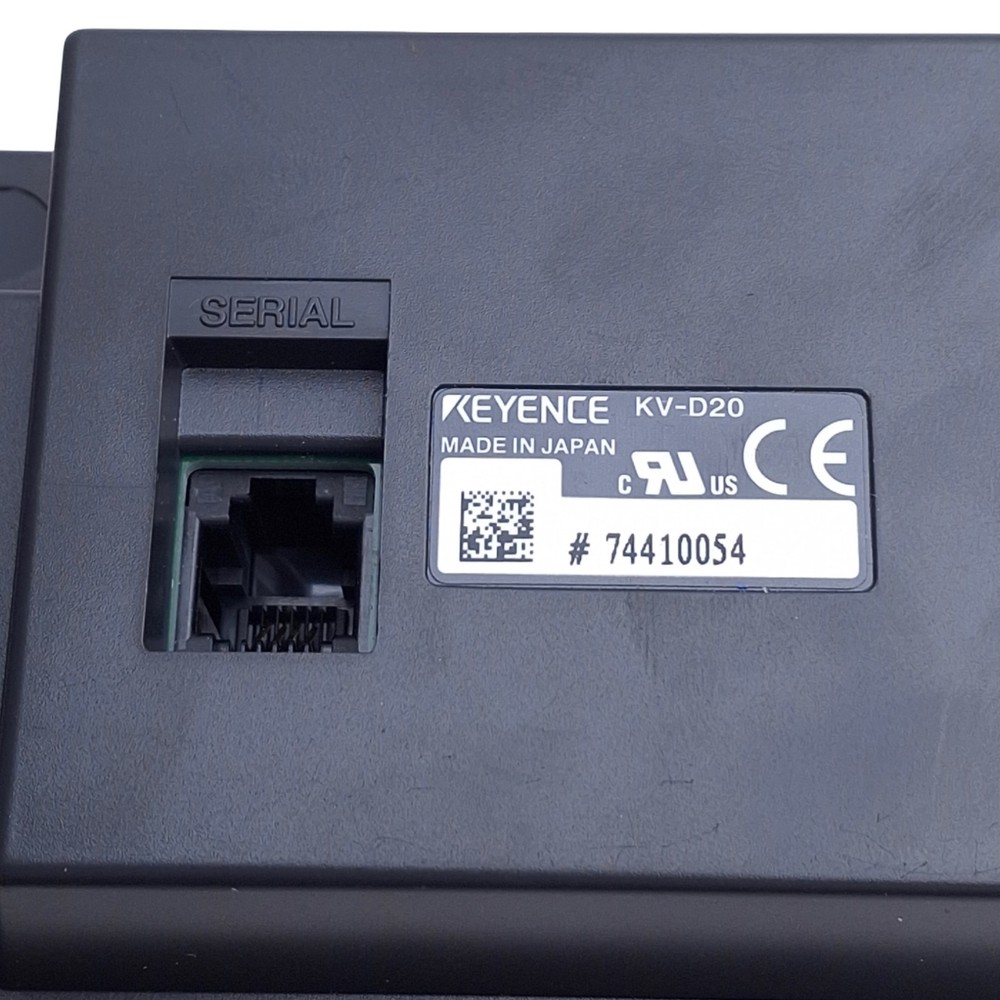 Keyence KV-D20 Operator Interface Panel for KV Series, RJ12 Connector