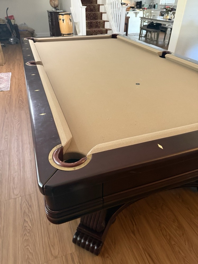 Professional Size Pool Table Full Set
