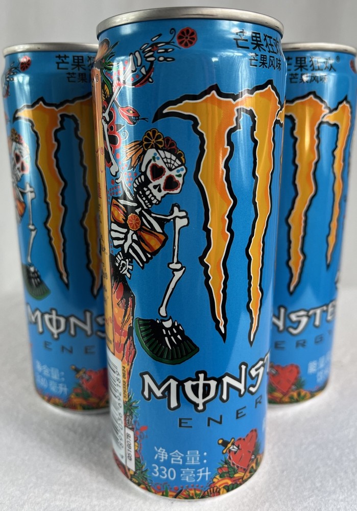 Monster Energy Drink, Mango Flavor x 3