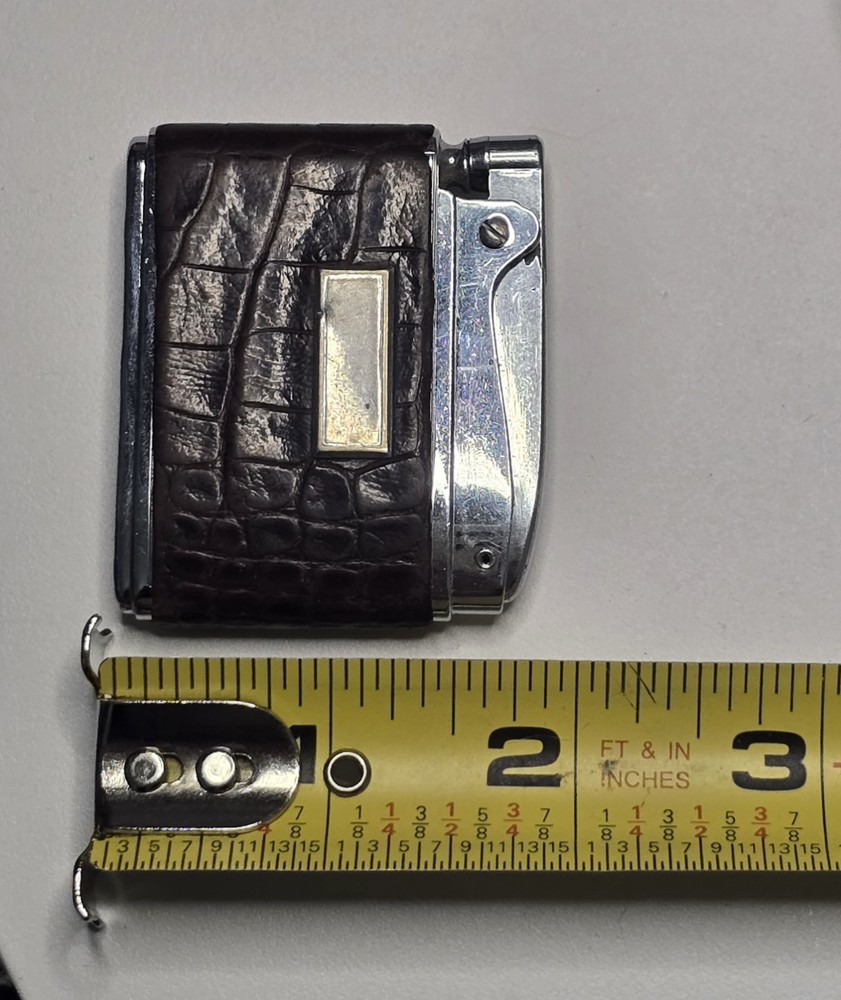 Vintage RONSON ADONIS Push Down Lighter