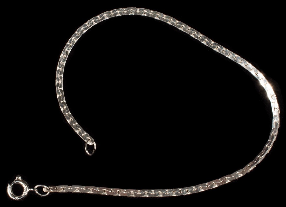Sterling Silver Bracelet “S” Links Design NEW