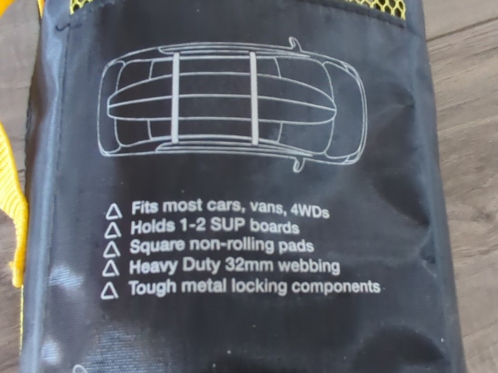 FCS D-Ring Single SUP Soft Racks