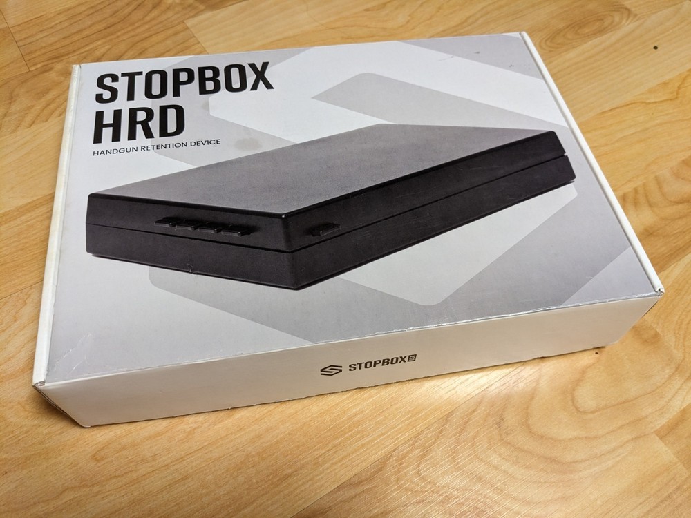 NEW StopBox HRD Instant Access Handgun Retention Device SB101