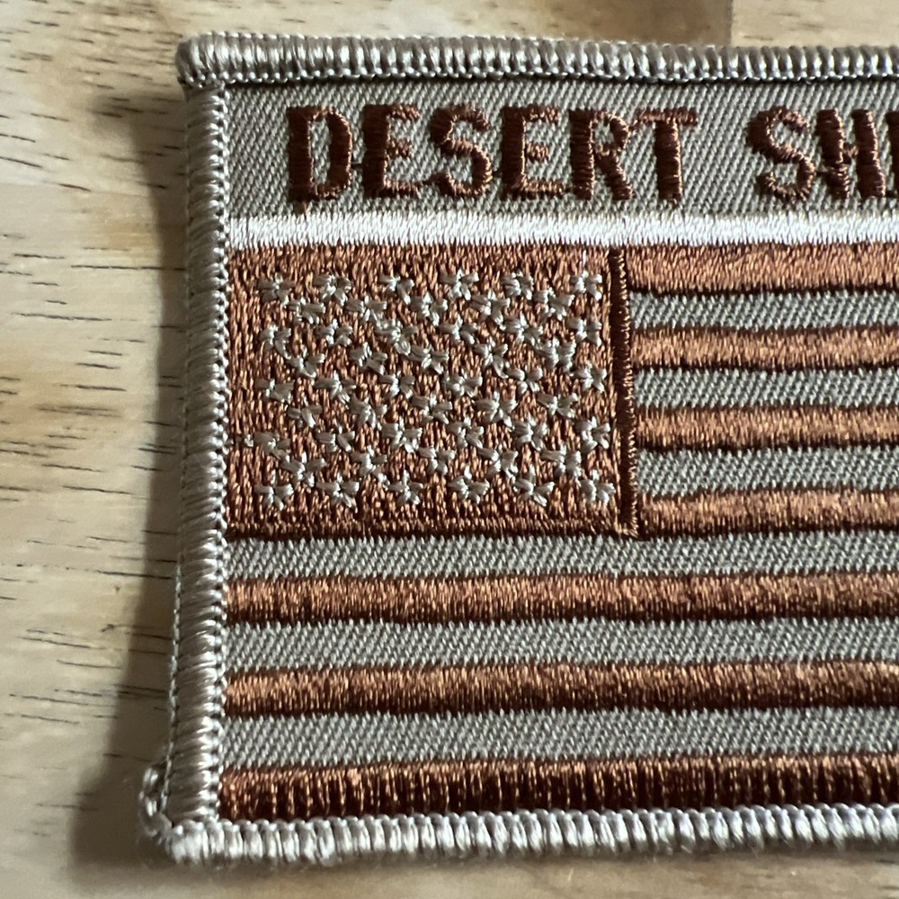 VINTAGE 1990 US Army Operation Desert Shield Patch
