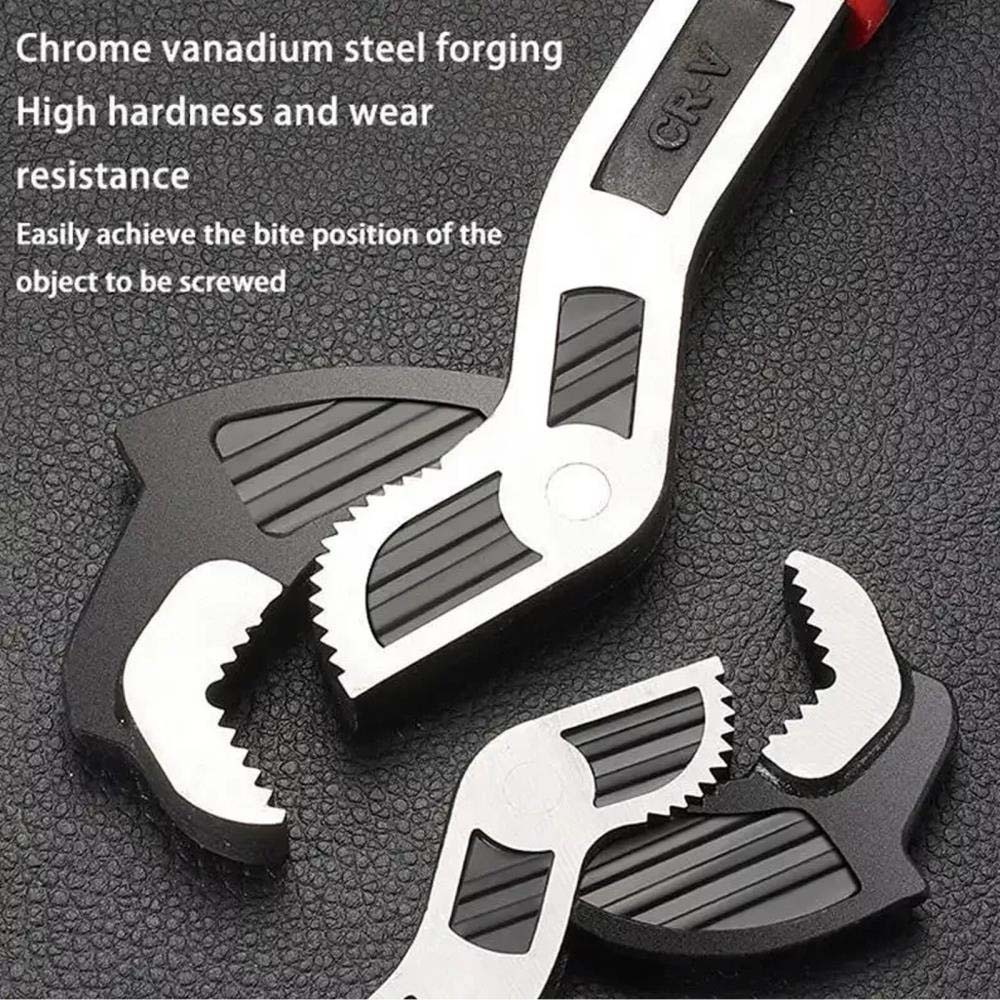 Adjustable Wrench  Hand Manual  Multifunctional Self-Locking Pipe Wrench Tool  ╏