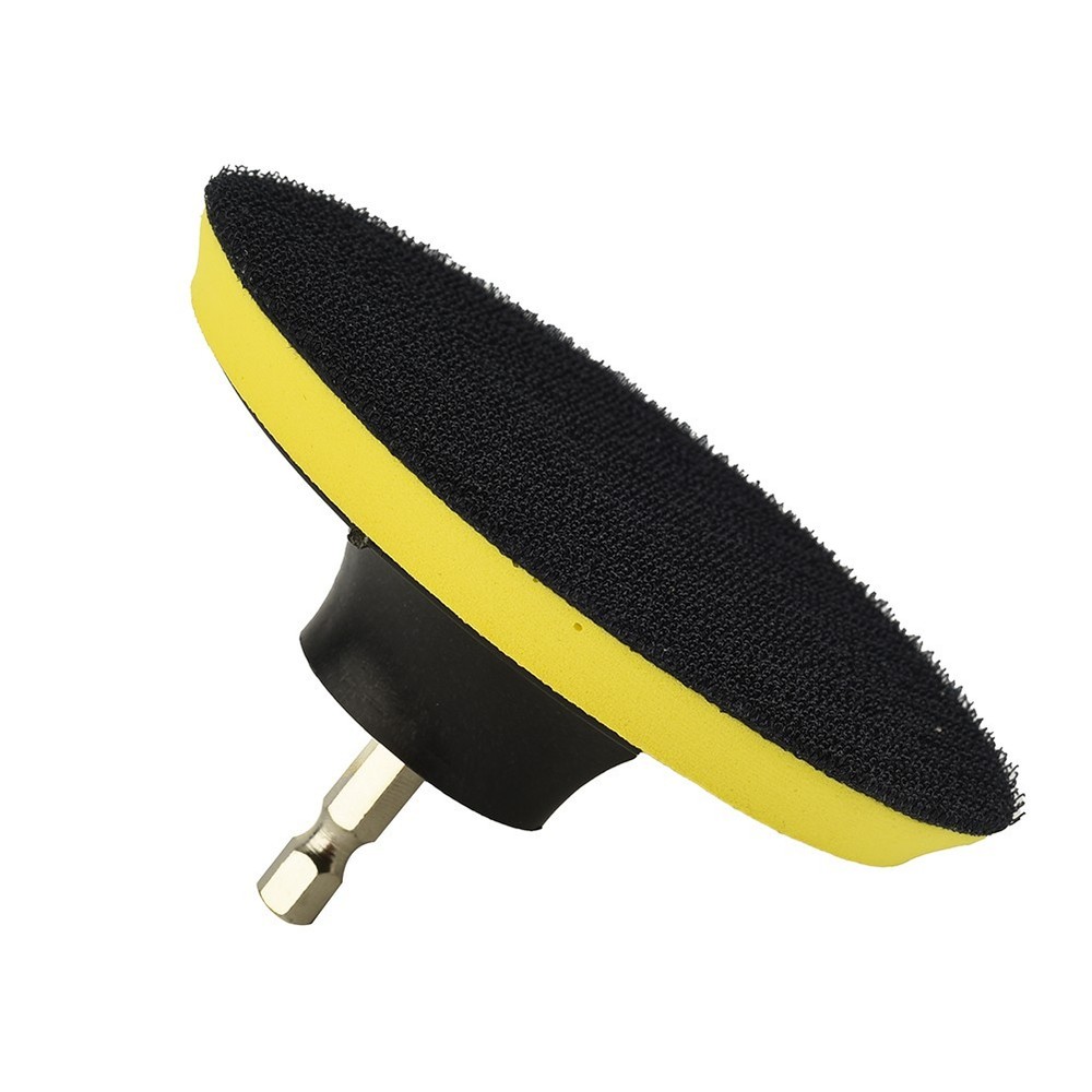 4inch 100mm Hook &Loop Buffing Pad Rotary Backing Pad With M10 Drill Adapter