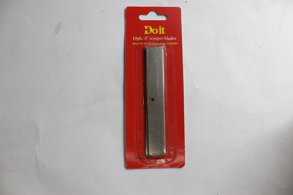 (10-Pk) Do it Replacement Floor Scraper Blade 4" x 12"