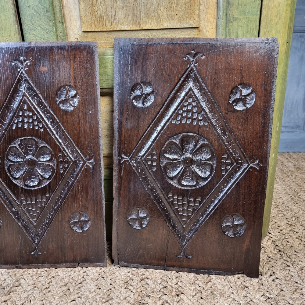 Three 17th century panels.