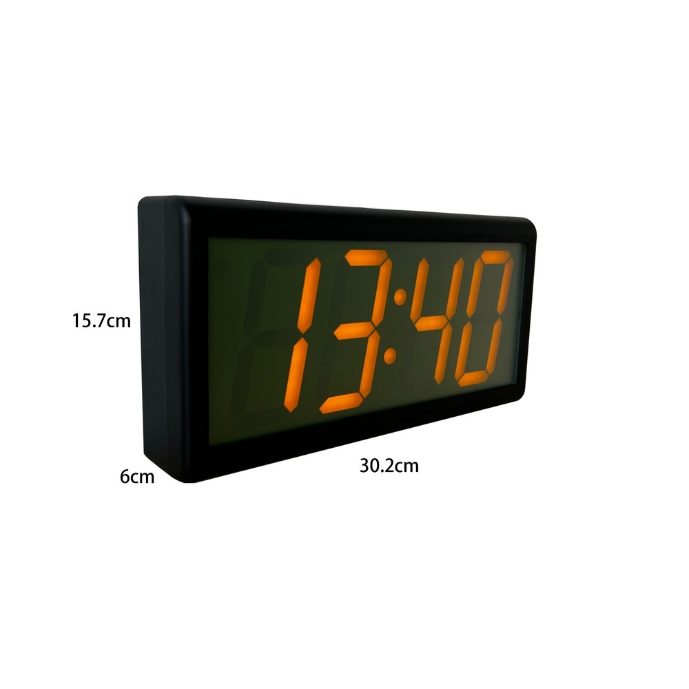 4" 4 Digit World Time Zone Clocks, NTP Server Synchronized, Automatic DST Reset