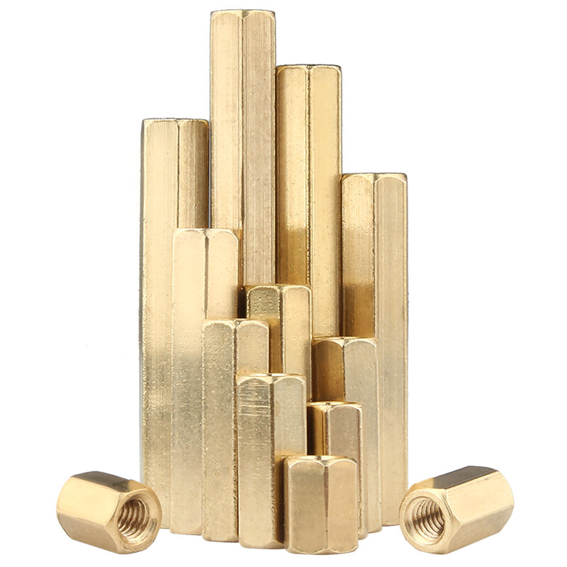 M2 M2.5 M3 Hex Hexagonal Pillar Standoff Spacer Support PCB Brass 3mm - 80mm