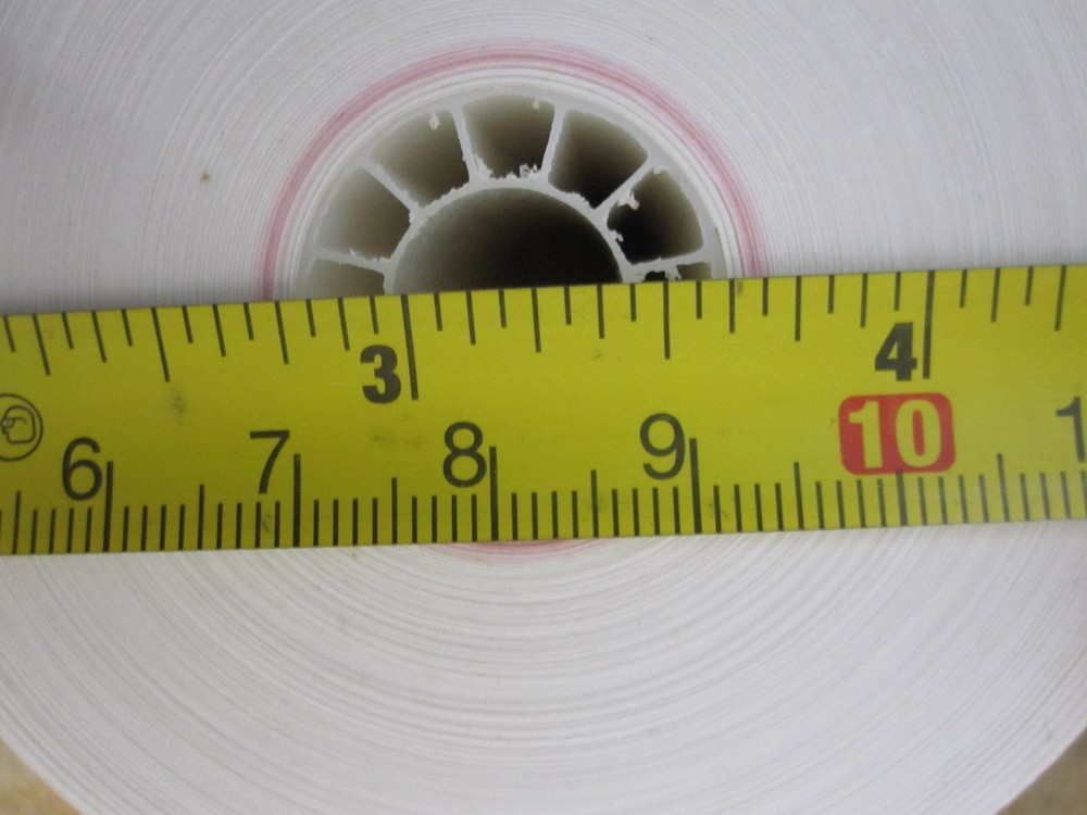 16 Count - 2 3/4" Wide x 3" Diameter Receipt Regular Paper Rolls