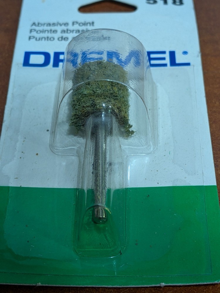 Dremel - #518 - Abrasive Point - NOS