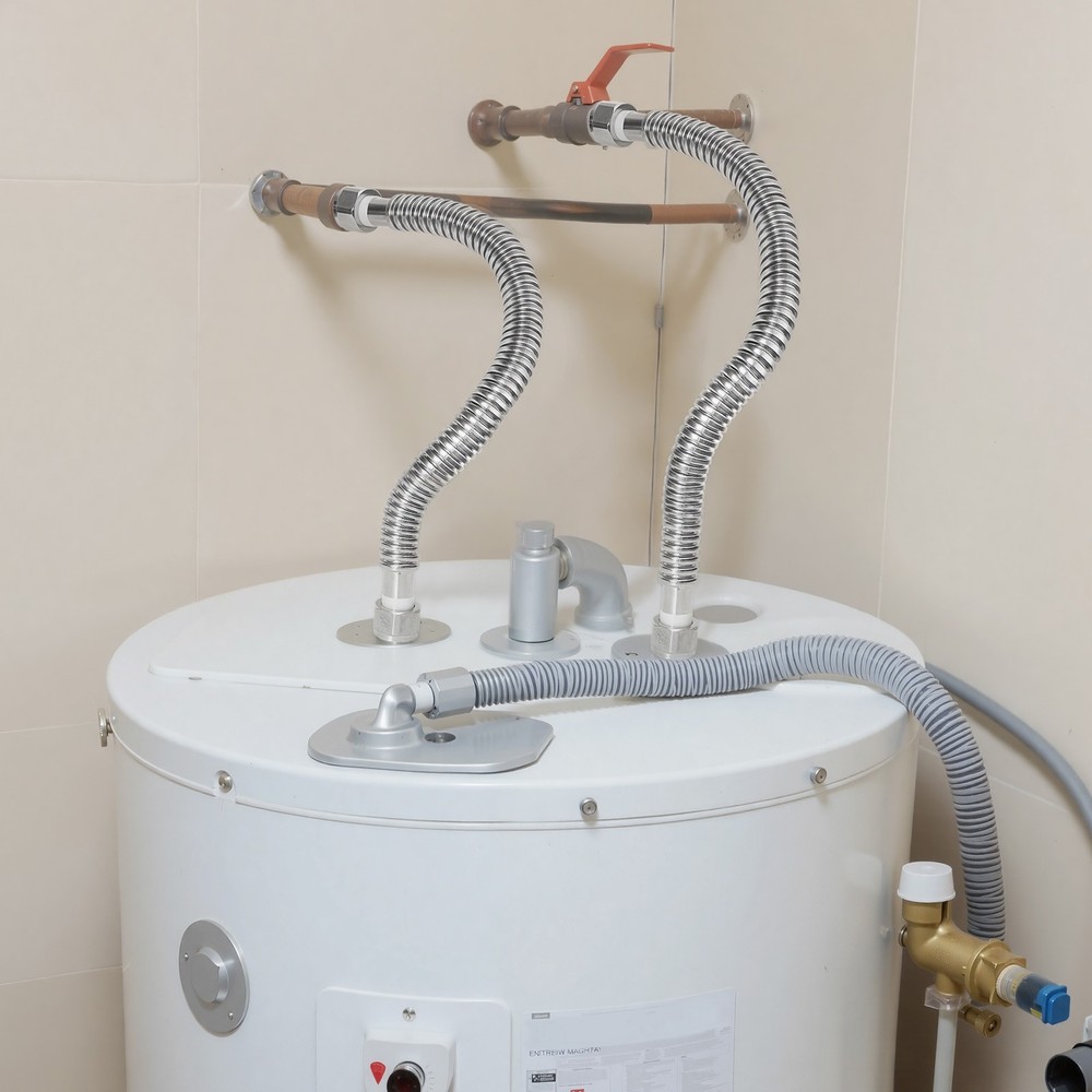 VEVOR Water Heater Kit 18 Inch Length Water Heater Flex Connector for Kitchen