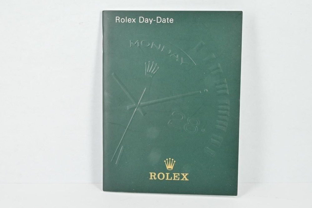 Rolex Day-Date Manual 2000 Reference 551.02 Eng 4.2000