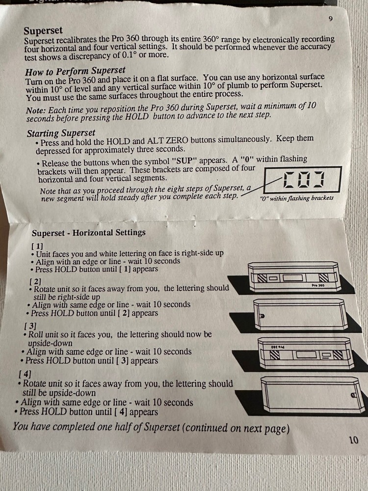 Set Of Four Digital Protractor, 360, Two Cases