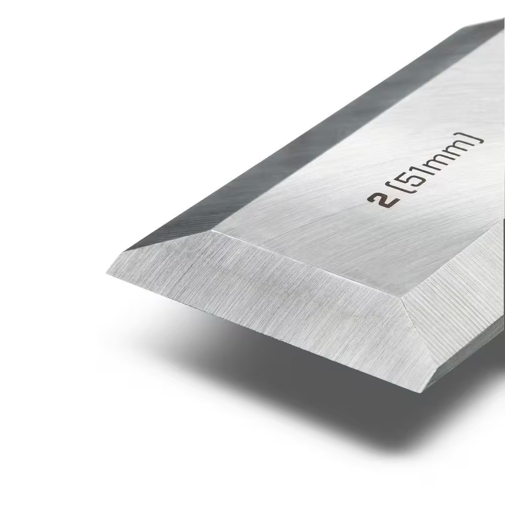 2 In. Wood Chisel with Grip and Striking End Cap