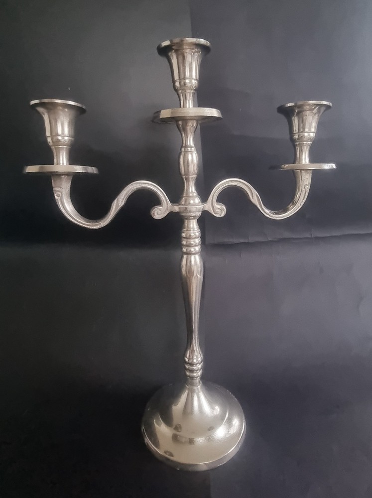 " Liberace" Plated Candelabra .