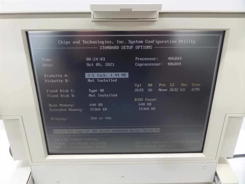 Vintage HP J2523B Internet Advisor Computer - No HDD