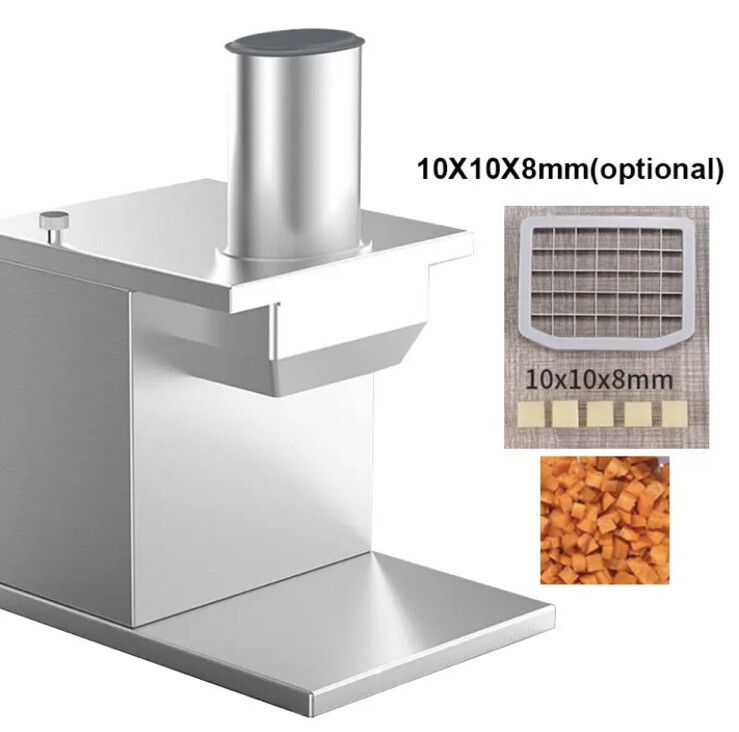 Fruit Vegetable Dicer Dicing Machine Cutting Carrot Potato Onion Cube Cutter