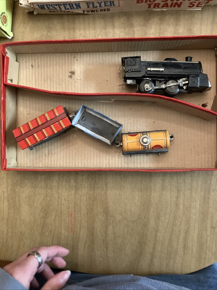 Train boxs (All missing items) (Comes As Is)