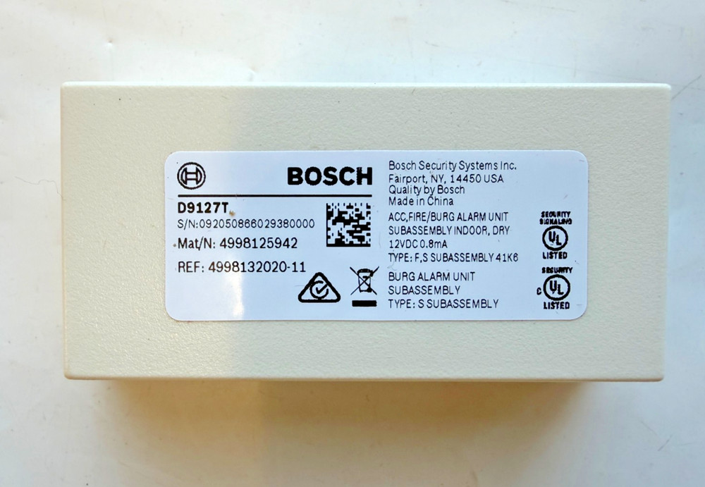 Bosch D9127T Security Alarm POPIT Input Module ONLY
