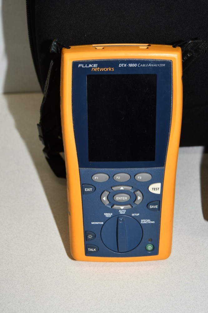 ^ Fluke Networks DTX-1800 DTX Cable Analyzer & Accessories #X6595