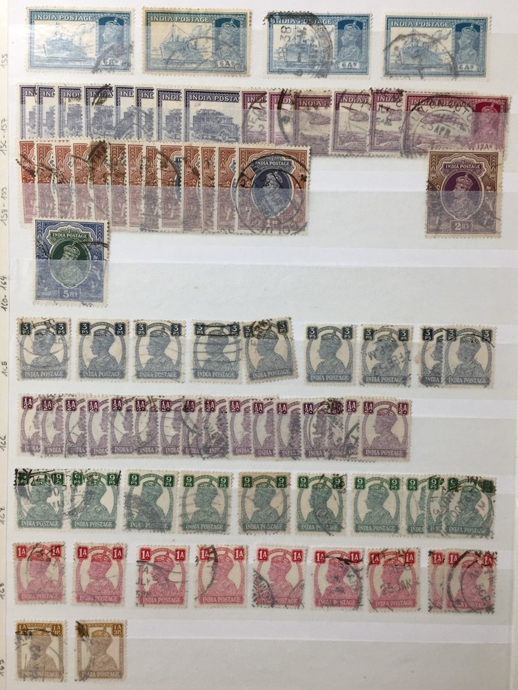 India Postage Used Mixture (Few 100) DA762