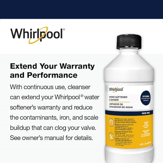 Whirlpool Water softener cleaner