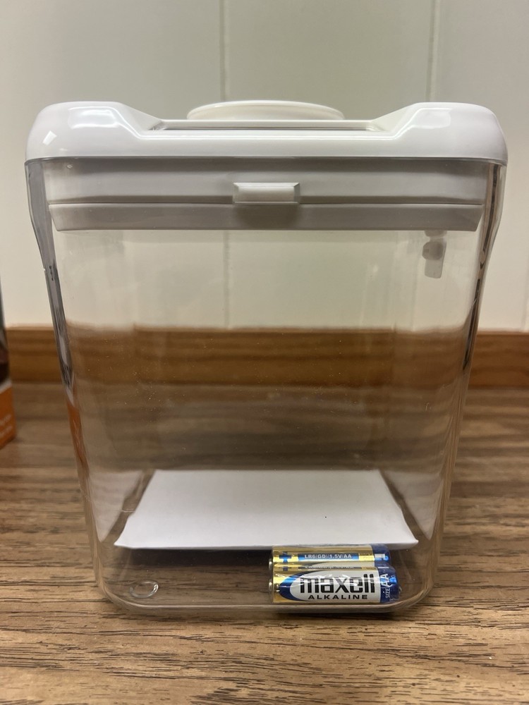 kSafe Time Locking container White. Brand New Condition. Never used