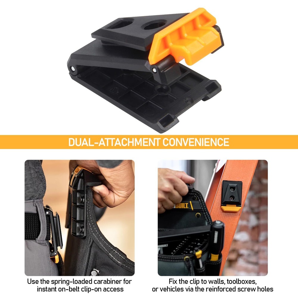 2 Pack Tool Belt Clips Compatible with TOU-CT Models – Secure Fit for ClipTec...