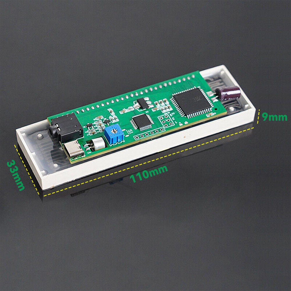 15-segment Spectrum Display VU Meter LED Sound-controlled Audio Level Indicator