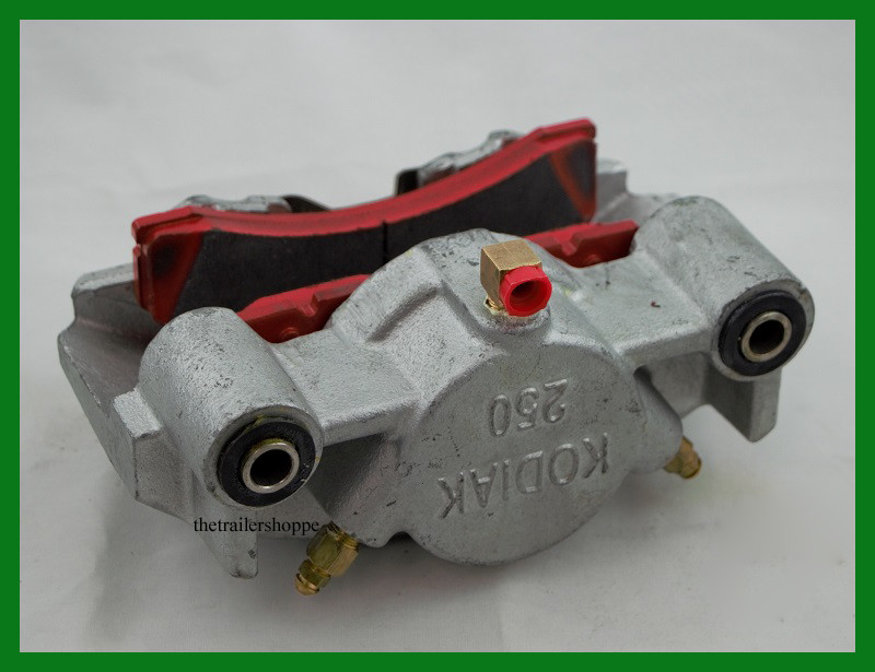 Kodiak Loaded Caliper For 13" Rotor, Premium Finish for Trailer