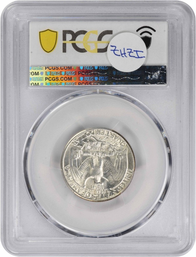 1934-D Washington Silver Quarter MS62 PCGS