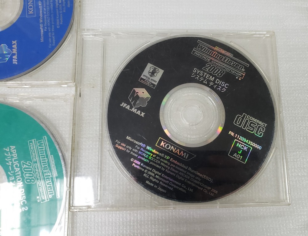 Winning Eleven 2008 Disk only Arcade Video Game