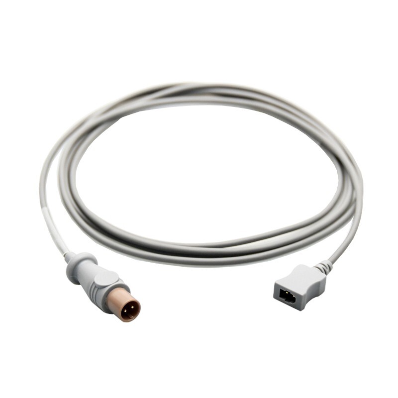 Reusable Temperature Adapter Cable Round 2Pin Plug, Molex Connector for Philips