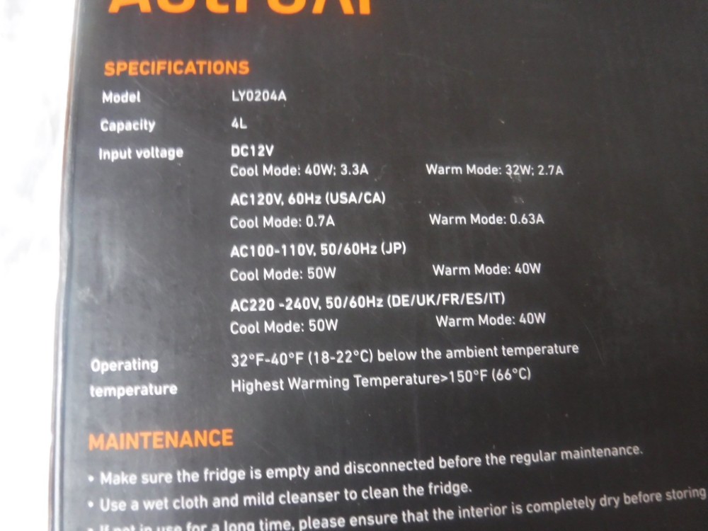 Astro AI 6 can Capacity White refridgerator NEW