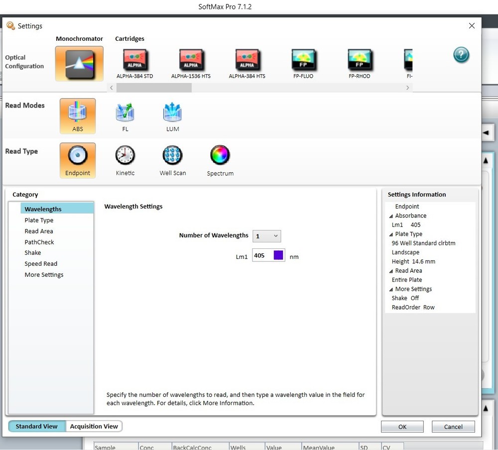 Molecular Devices Microplate readers SoftMax Pro 7.1.2 software Computer,...