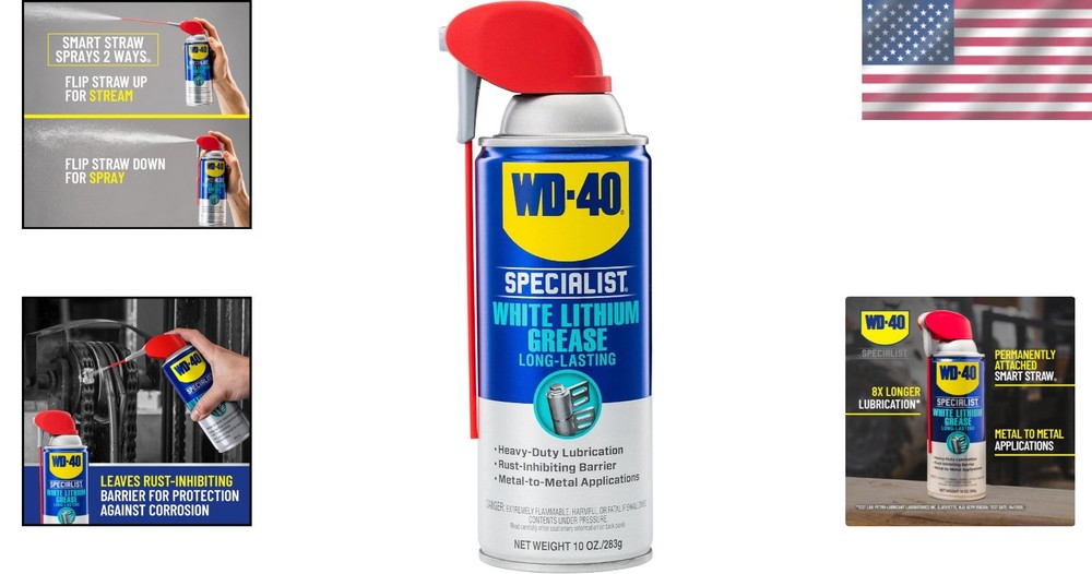 Specialist White Lithium Grease Spray 10Oz